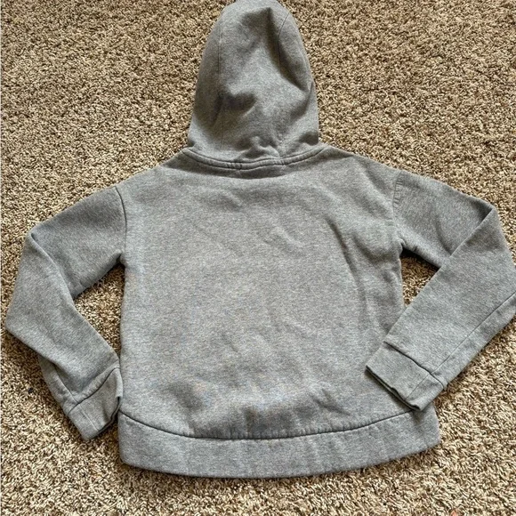 🤍5 for 20$ Nike Girls Gray and Pink Logo Hoodie Size Medium - Picture 6 of 8